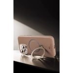 HDD Apple iPhone 16 Pro Vapor Deri Magsafe Standlı Kılıf - Siyah - Görsel 5