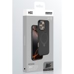 HDD Apple iPhone 16 Pro Vapor Deri Magsafe Standlı Kılıf - Titan Gri - Görsel 7