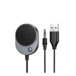 Hoco. E150 Tak Çalıştır AUX Bluetooth Ses Dönüştürücü - Gri - Görsel 2