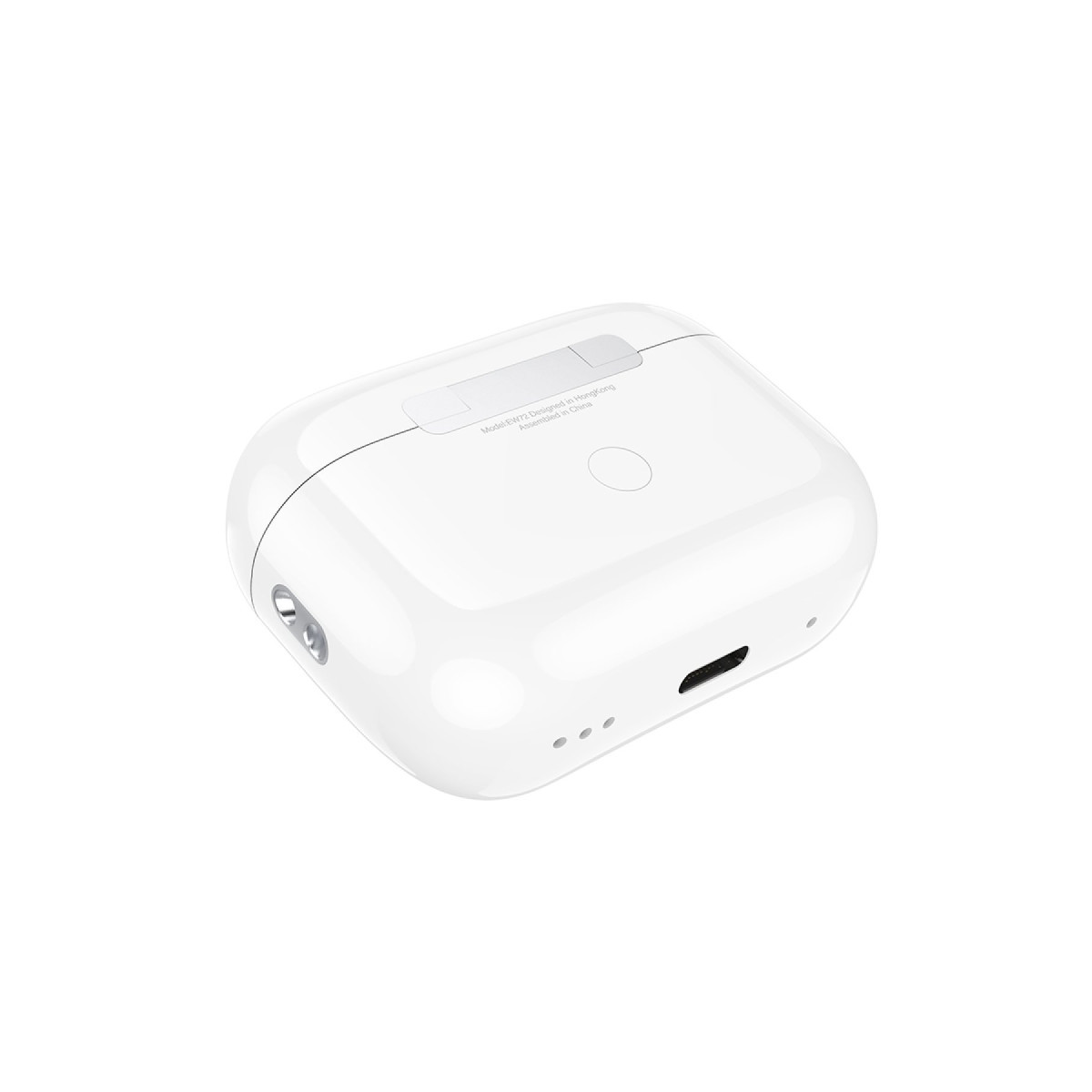 Hoco. EW72 BT 5.4 Aktif Gürültü Engelleyici Özellikli Dijital Dokunmatik Ekranlı Airpods Bluetooth Kulaklık – Beyaz görseli 5