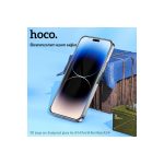 Hoco. Apple iPhone 14 Pro 9D Dustproof Cam Ekran Koruyucu - Siyah - Görsel 6