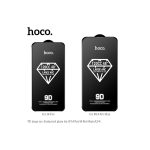 Hoco. Apple iPhone 14 Pro Max 9D Dustproof Cam Ekran Koruyucu - Siyah - Görsel 2