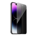 Hoco. Apple iPhone 15 Pro 9D Dustproof Hayalet Cam Ekran Koruyucu - Siyah