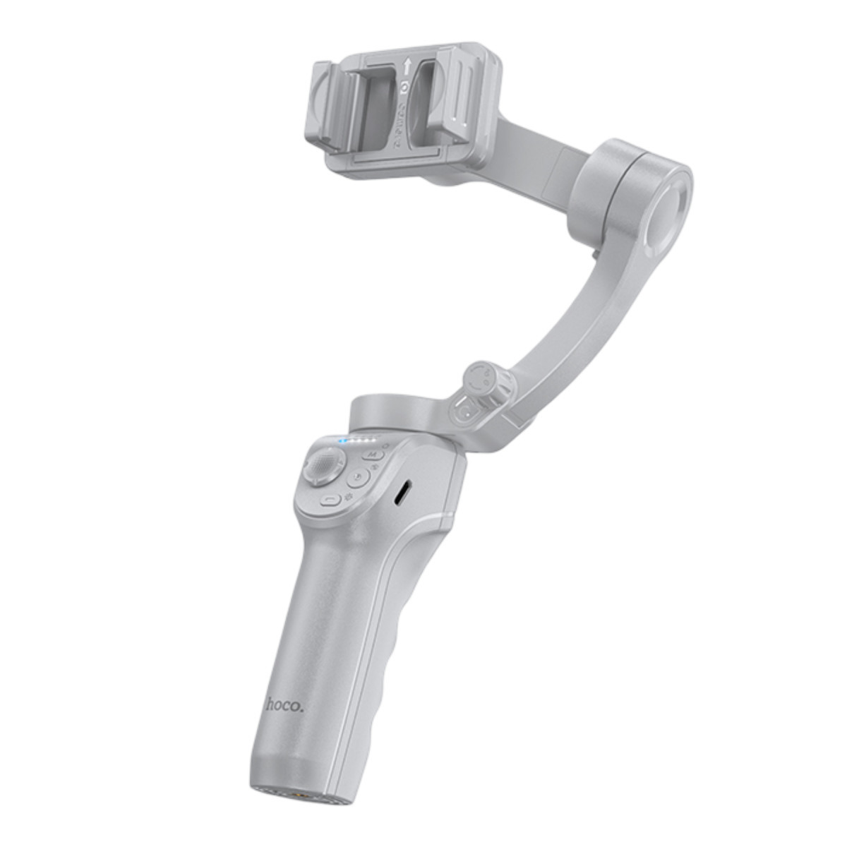 hoco-k24-360-derece-otomatik-yuz-takipli-tripodlu-akilli-selfie-gimbal-gri-web Hoco. K24 360 Derece Otomatik Yüz Takipli Tripodlu Akıllı Selfie Gimbal - Gri - Görsel 1