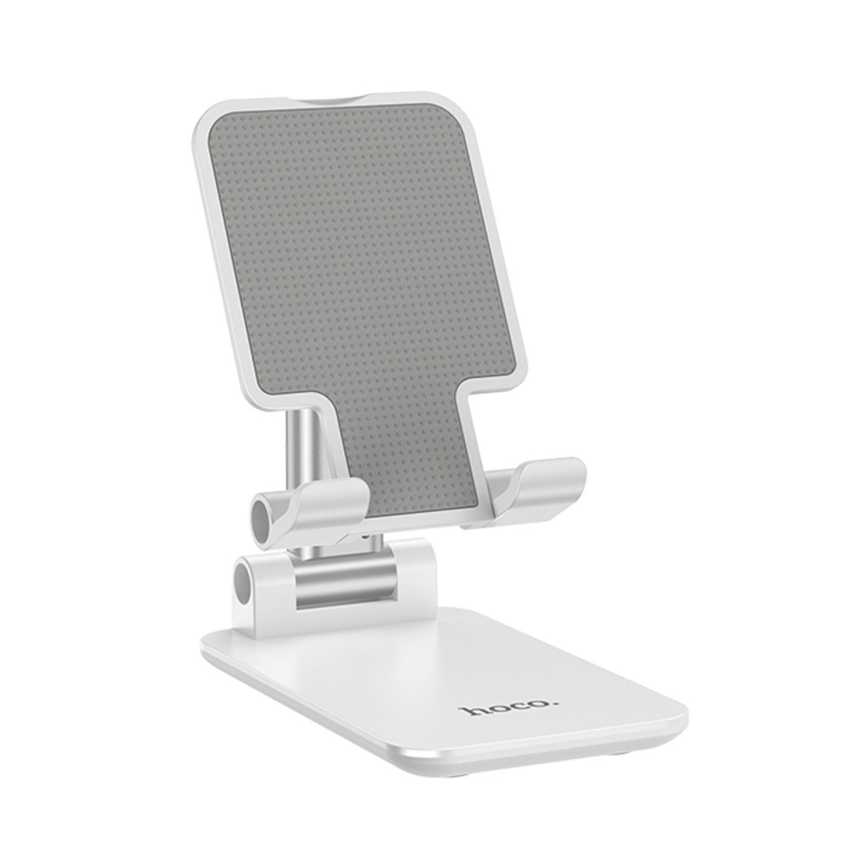 hoco-ph29a-katlanabilir-masaustu-holder-beyaz-web Hoco. PH29A Katlanabilir Masaüstü Holder - Beyaz - Görsel 1