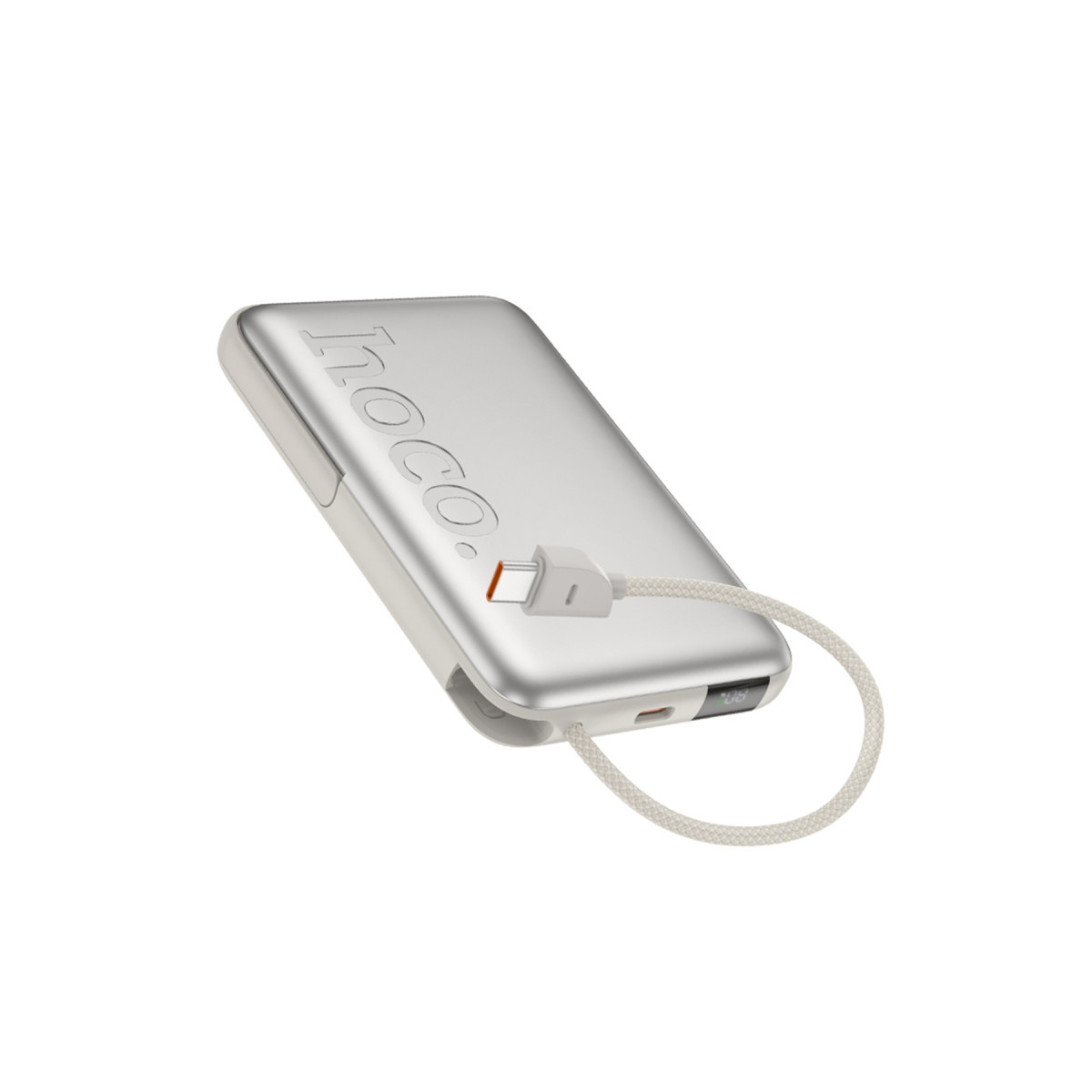 Hoco. Q43 Clever 3in1 10.000 mAh PD 20W Standlı Magsafe Powerbank – Gri görseli 3