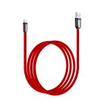Hoco. U74 USB to Lightning Şarj Data Kablosu - Kırmızı - Görsel 2