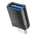 Hoco. UA17 Tak Çalıştır Type-C to USB 3.0 Dönüştürücü - Siyah - Görsel 3