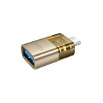 Hoco. UA36B Tak Çalıştır Type-C to USB 3.0 Dönüştürücü - Siyah - Görsel 3