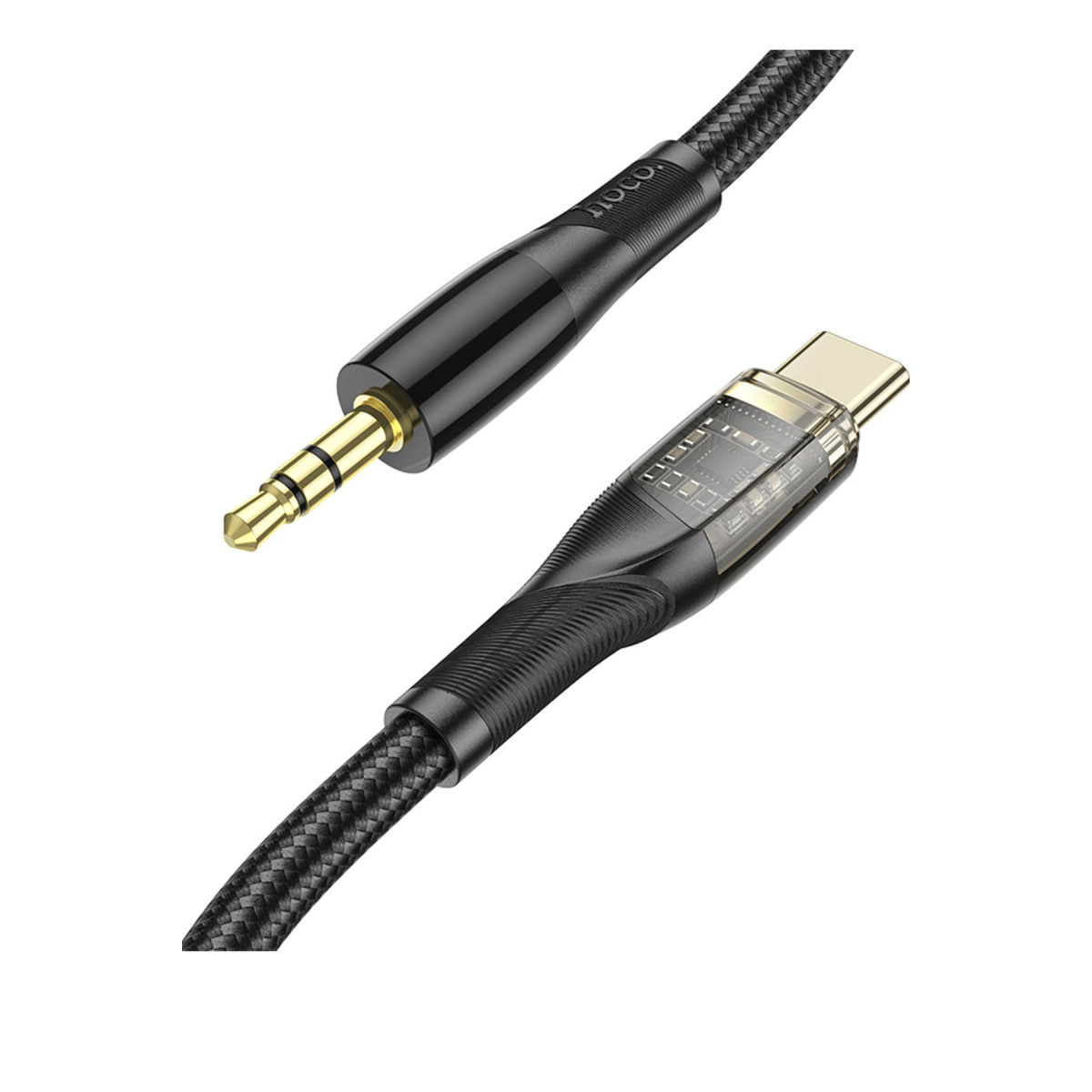 hoco-upa25-1m-tak-calistir-type-c-to-aux-kablo-siyah-web Hoco. UPA25 1M Tak Çalıştır Type-C to Aux Kablo - Siyah - Görsel 1