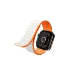 Hoco. Apple Watch 38mm AS102 Silikon Kordon - Lacivert-Gri - Görsel 4
