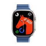 Hoco. Apple Watch 42mm AS102 Silikon Kordon - Koyu Mavi-Açık Mavi
