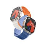 Hoco. Apple Watch 42mm AS102 Silikon Kordon - Lacivert-Gri - Görsel 2