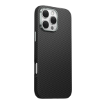 Keephone Apple iPhone 16 Pro Kevlar Caiser Magsafe Kapak - Siyah