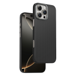 Keephone Apple iPhone 16 Pro Max Kevlar Norra Magsafe Kılıf - Siyah