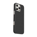 Keephone Apple iPhone 16 Pro Max Kevlar Norra Magsafe Kılıf - Siyah - Görsel 4