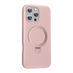 Keephone Apple iPhone 16 Pro Max Magi Pro Standlı Magsafe Kapak - Pembe