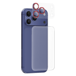 Keephone Apple iPhone 17 Pro Max Auralens Arka Film Ve Kamera Lens Koruyucu - Lacivert