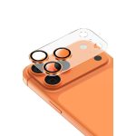 Keephone Apple iPhone 17 Pro Reggio Kamera Lens - Turuncu