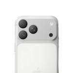 Keephone Apple iPhone 17 Pro Wellens Kamera Lens Koruyucu - Gümüş - Görsel 3