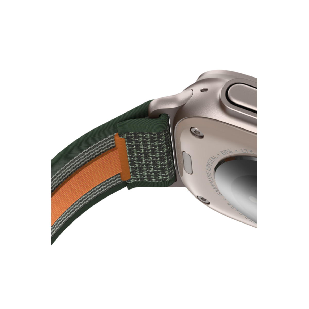 Keephone Apple Watch Ultra 2 49mm Musse Kumaş Kordon – Gri görseli 6