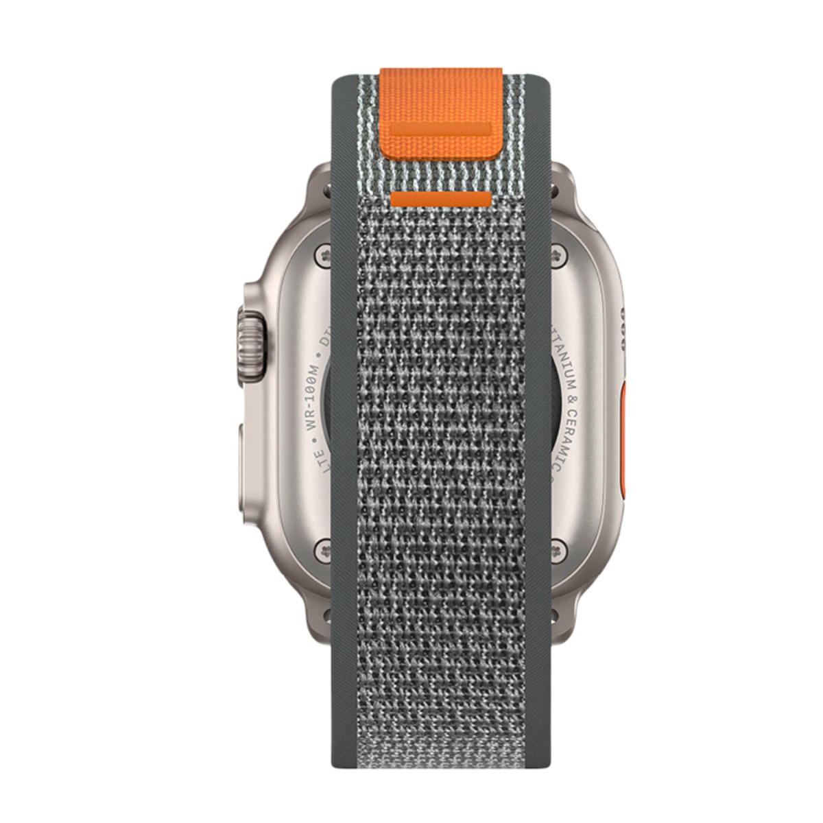 Keephone Apple Watch Ultra 2 49mm Musse Kumaş Kordon – Gri görseli 8