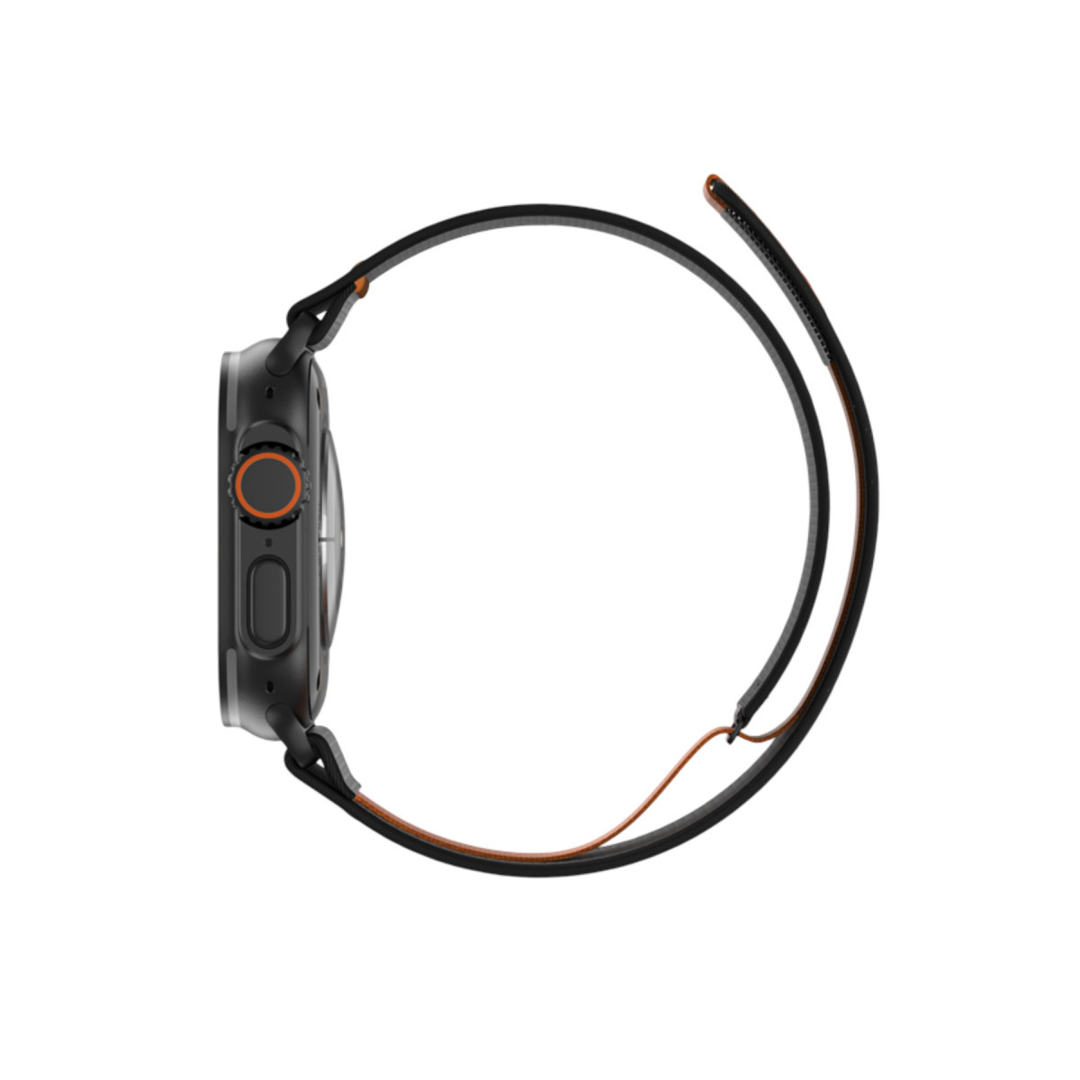 Keephone Apple Watch Ultra 2 49mm Musse Kumaş Kordon – Koyu Yeşil görseli 4