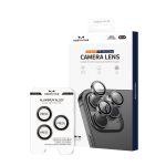 Keephone Apple iPhone 14 3D Spiral Alüminyum AR Kamera Lens Koruyucu - Kırmızı - Görsel 6