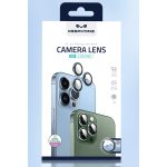 Keephone Apple iPhone 14 Capital Alüminyum AR Kamera Lens Koruyucu - Siyah - Görsel 4