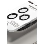 Keephone Apple iPhone 15 3D Spiral Alüminyum AR Kamera Lens Koruyucu - Açık Mavi - Görsel 5
