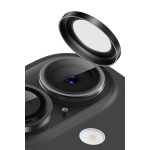 Keephone Apple iPhone 16 Capital Alüminyum AR Kamera Lens Koruyucu - Gümüş - Görsel 4