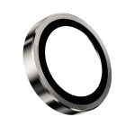 Keephone Apple iPhone 16 Pro Max 3D Spiral Alüminyum AR Kamera Lens Koruyucu - Natural Titanyum