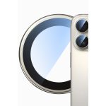 Keephone Apple iPhone 16 Pro Max Bright PVD Metal Kamera Lens - Natural Grey - Görsel 2