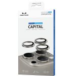 Keephone Apple iPhone 16 Pro Max Capital Alüminyum AR Kamera Lens Koruyucu - Beyaz Titanyum - Görsel 5