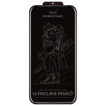 Keephone Apple iPhone 16 Pro Max UltraCurve Privacy 3D Cam Ekran Koruyucu - Siyah