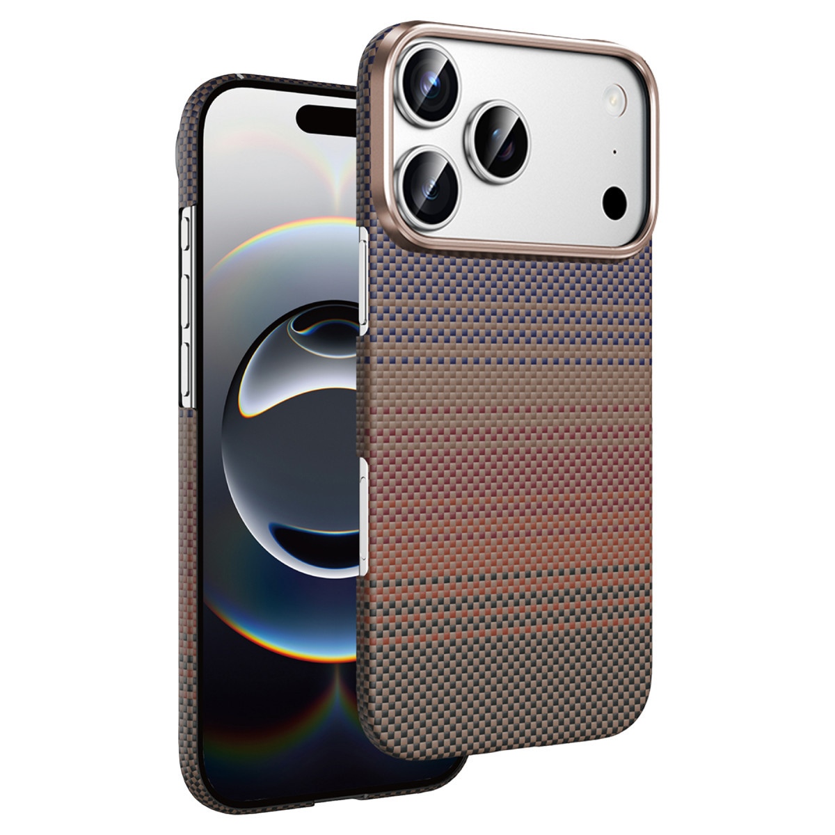 keephone-iphone-17-pro-kevlar-seanova-magsafe-kilif-gun-batimi-web Keephone Apple iPhone 17 Pro Kevlar Seanova Magsafe Kılıf - Sunrise - Görsel 1
