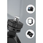Keephone KP-LA06 BuddyCam 360 Derece AI Auto-Tracking Özellikli BT Selfie Gimbal – Siyah - Görsel 6