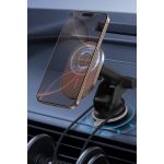 Keephone KPW-081 Kevlar Seanova 2in1 360 Derece Ayarlanabilir 15W Kablosuz Şarj Destekli Manyetik Magsafe Telefon Tutucu - Ay Doğumu - Görsel 9