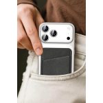 Keephone Locky Deri Magsafe Kartlık - Gri - Görsel 6