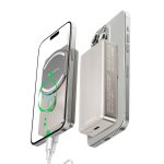 Keephone PB37 MagCube 10.000 mAh Type-C 20W PD Magsafe Destekli Powerbank - Çöl Titanyum - Görsel 3