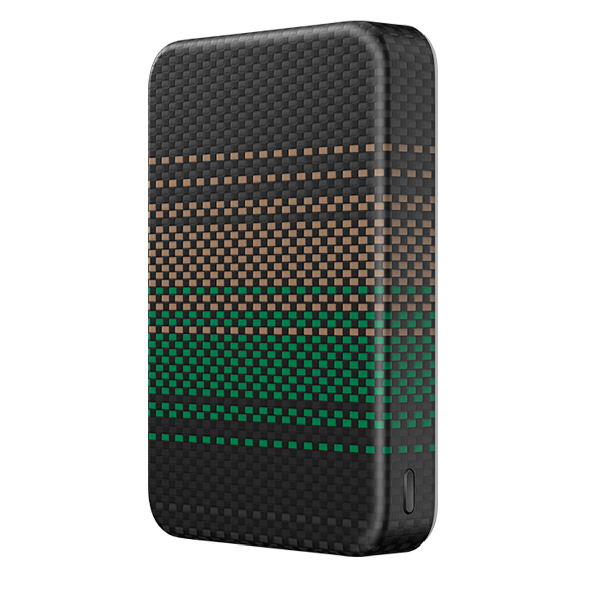 keephone-pb56-kavos-kevlar-10000-mah-20w-type-c-ve-15w-kablosuz-sarj-destekli-magsafe-powerbank-yesil-web Keephone PB56 Kavos Kevlar 10.000 mAh 20W Type-C ve Semi Solid Destekli Powerbank - Aurora - Görsel 1