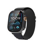 Keephone Apple Watch 46mm 360X Defense Camlı Kasa Ekran Koruyucu - Siyah