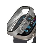Keephone Apple Watch 46mm 360X Defense Camlı Kasa Ekran Koruyucu - Siyah - Görsel 4