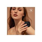 Santa Barbara Polo Racquet Club Apple Airpods Pro 2 (2.nesil) Aurora Simli Kılıf - Gümüş - Görsel 5