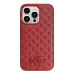 Santa Barbara Polo Racquet Club Apple iPhone 13 Pro Max Merte Kapak - Kırmızı - Görsel 2