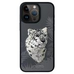 Santa Barbara Polo Racquet Club Apple iPhone 13 Pro Max Savanna Kapak - Snow Leopard Gri