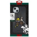 Santa Barbara Polo Racquet Club Apple iPhone 13 Jockey Deri Kapak - Kahverengi - Görsel 3