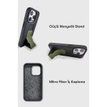 Santa Barbara Polo Racquet Club Apple iPhone 13 Pro Parker Stand Kapak - Kırmızı - Görsel 3