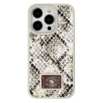 Santa Barbara Polo Racquet Club Apple iPhone 15 Pro Max Sagar Magsafe Kapak - Bej