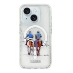 Santa Barbara Polo Racquet Club Apple iPhone 15 Willie Şeffaf Magsafe Kapak - Morandi
